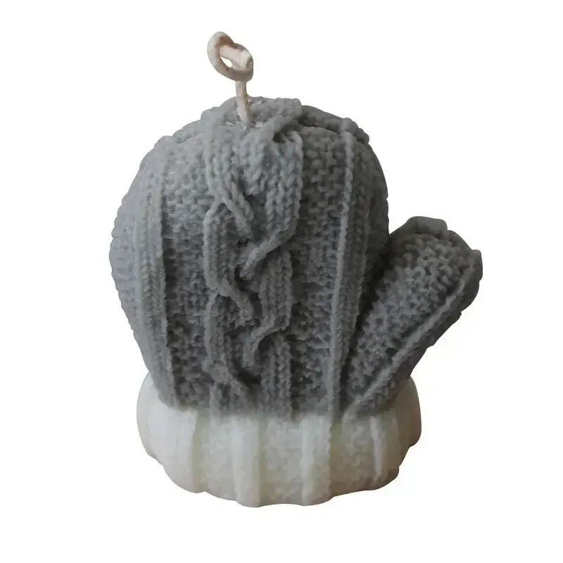 Creative Shape Handmade Mold Gloves Candle Silicone Mold Christmas Series Winter Baking Chocolate Cookie Mold Accessories