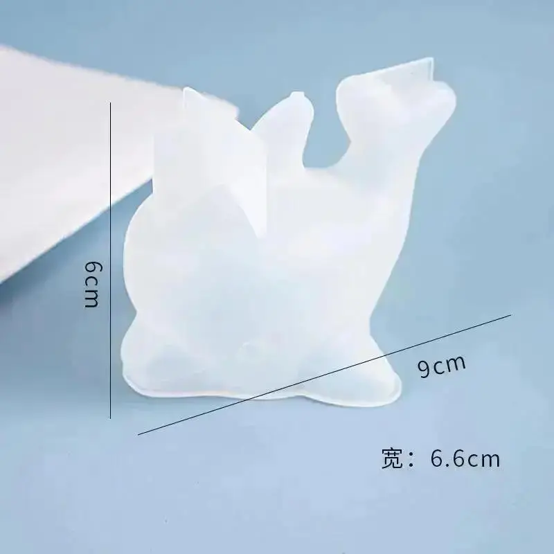 New Animals Ornament Decorative Silicone Mold For Resin Jewelry Making Tools DIY Crystal Epoxy Mold 3D Dolphin Cartoon Cute