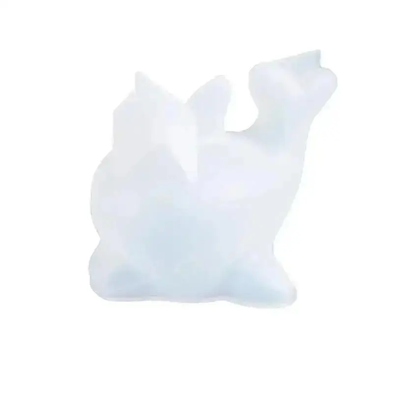 New Animals Ornament Decorative Silicone Mold For Resin Jewelry Making Tools DIY Crystal Epoxy Mold 3D Dolphin Cartoon Cute