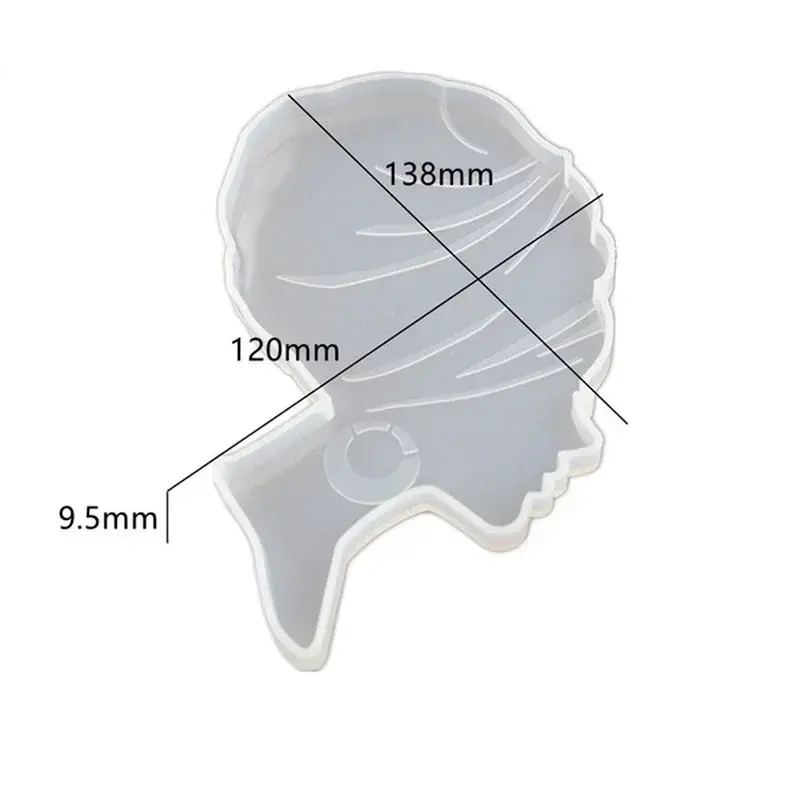 Coaster Silicone Mold DIY Creative Crystal Epoxy Resin Mold Coaster Box Mirror Silicone Mold Resin Suitable Home Supplies
