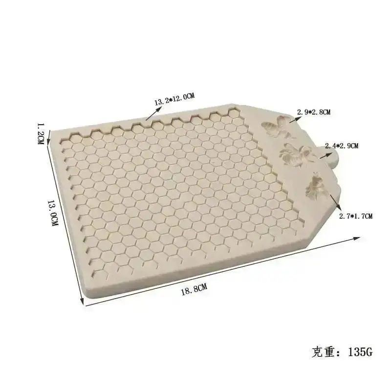 New Honeycomb Mold Silicone Baking Accessories Bee 3D DIY Sugar Craft Chocolate Cutter Mould Fondant Cake Decorating Tool