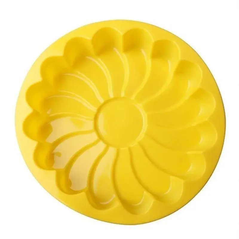 Creative Kitchen Baking Handmade 3D Silicone Cake Molds DIY Sunflower Baking Dish Bakeware Dessert Pastry Cake Decor Accessories