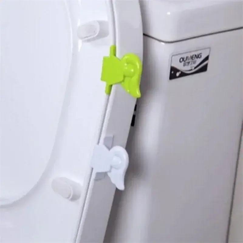 Creative 1Pcs Portable Hygienic Toilet Seat Lifter Toilet Seat Lift Handle For Easy Use (Random Colors) Bathroom Accessories