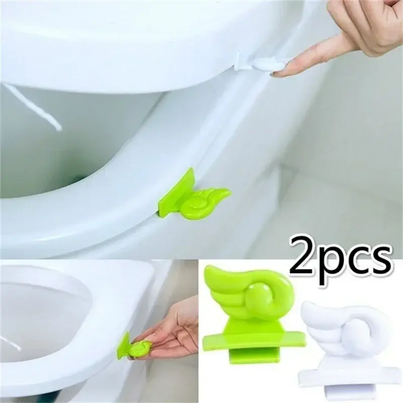 Creative 1Pcs Portable Hygienic Toilet Seat Lifter Toilet Seat Lift Handle For Easy Use (Random Colors) Bathroom Accessories