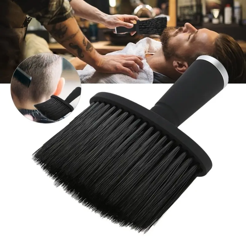New Soft Hair Brush Neck Face Duster Hairdressing Hair Cutting Cleaning Brush For Barber Hairdressing Styling Tools