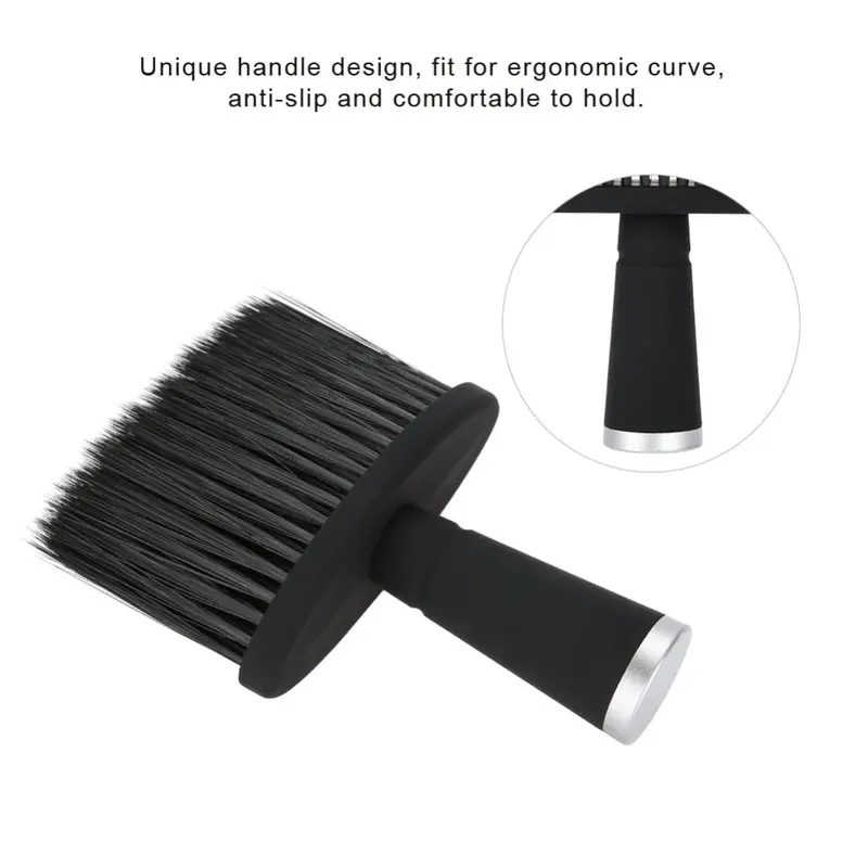 New Soft Hair Brush Neck Face Duster Hairdressing Hair Cutting Cleaning Brush For Barber Hairdressing Styling Tools
