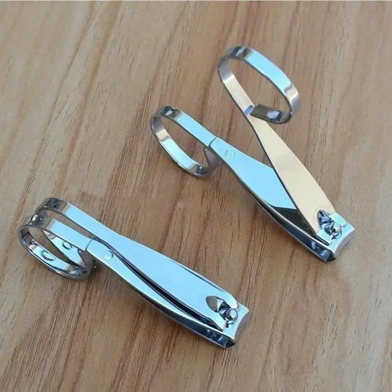 2pcs 7.5 * 2.3cm Creative High Quality  Nail Cutter Carbon Steel Professional Nail Cutter