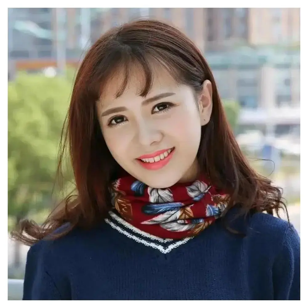 New Fashion Women Beanies Cap Spring Winter Cotton Hat Fashion Cap Hip-hop Beanie Scarf Chapeu Feminino Cap 3 Way To Wear Bonnet