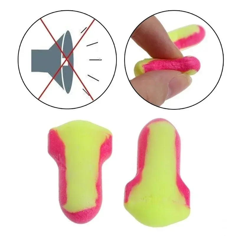 New 8 Pair Disposable Soft Foam Earplugs Snore-Proof Sleep Ear Protector No Cords SEL Ear Plug Noise Concert Noise Protect Equip