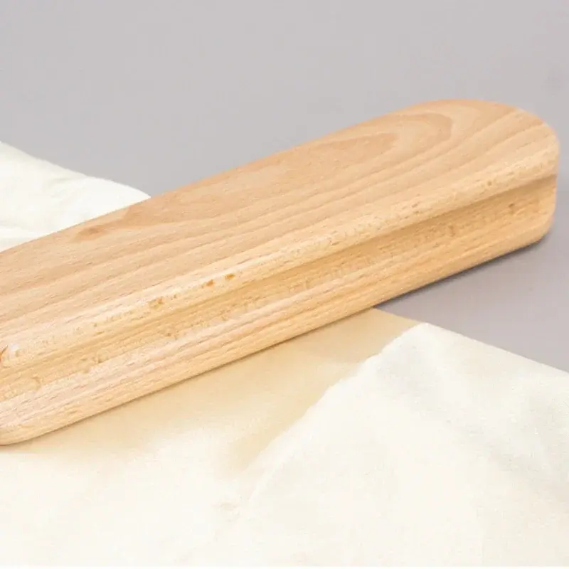 Multi-Purpose Beech Wooden Tailors Clapper Professional Double Sided Pressing Pad for Quilting Sewing Ironing Fabric Accessories