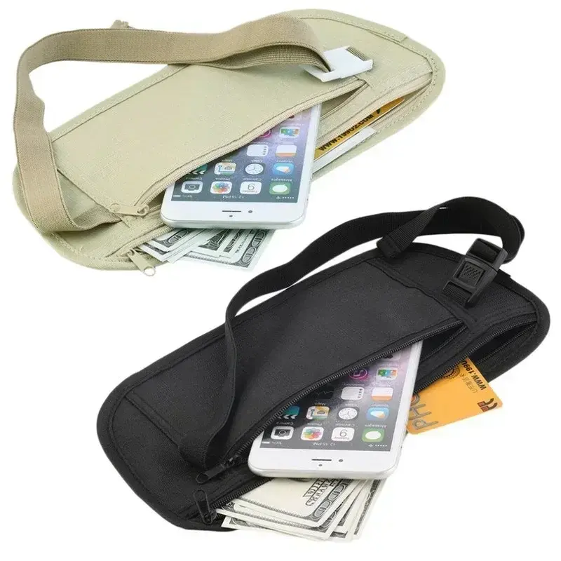 Concise Design Man Outdoor Running Cycling Fanny Pack Multi-function Male Leisure Sport Bag Versatile Close-fitting Hunting Bag