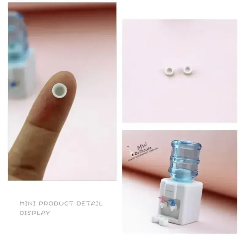 Living Room The Dollhouse Mini Accessories Mini Water Dispenser Home Decoration Accessories Miniature Food Play Scene Model