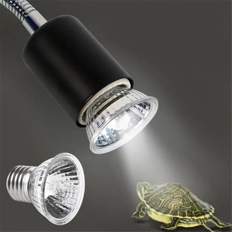 1Pc Pet Heating and Insulation Lamp Turtle Sun Drying Back Lamp Physical Therapy Brooding Crawling Pet Breeding Fluorescent Lamp