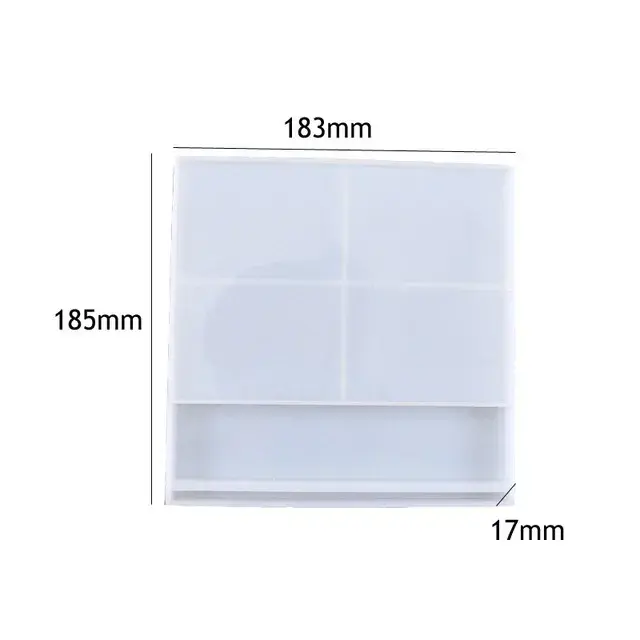 Photo Frame Mold Photo Frame Resin Mold DIY Standing Photo Holder Silicone Mold Epoxy Resin Creative Family Photo Frame Supplies