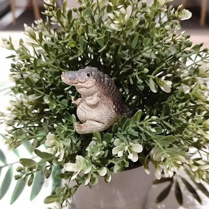 1pcs Boutique Tea Petting Fuuny Little Animals Pet Ornament Handmade Tea Ceremony Financial Decorate Toy Gift Home Desktop Decor