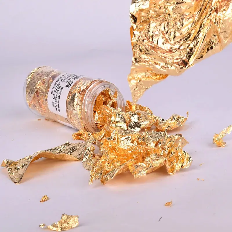 New 1 Bottles Gold Foil Of The Candle 2g Wax Foil Handmade Candles Creative Scented Candles DIY Materials Mousse Foil Decoration