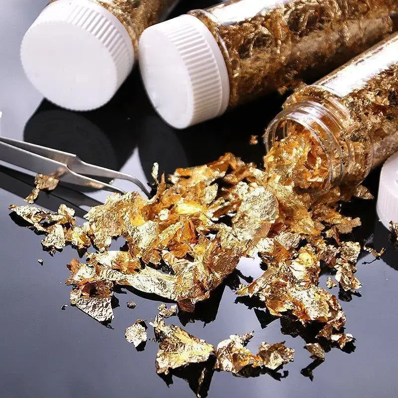 New 1 Bottles Gold Foil Of The Candle 2g Wax Foil Handmade Candles Creative Scented Candles DIY Materials Mousse Foil Decoration