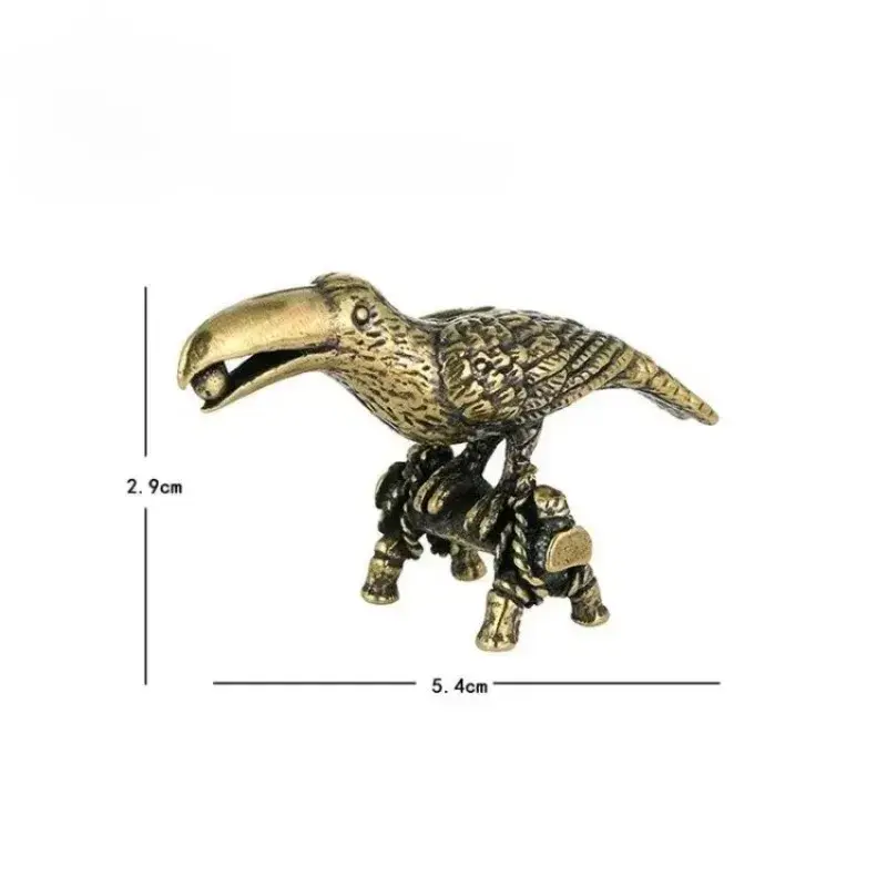 New Small And Cute Simulation Bird Incense Holder Home Decoration Crafts Collections Retro Parrot Small Statue Desk Ornament