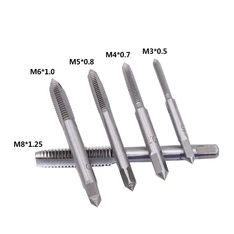 6PCS/Set Screw Tap Wrench Set Practical Tap Drill Wrench Tapping Threading Tool Screwdriver Tap Holder Hand Tool Accessory