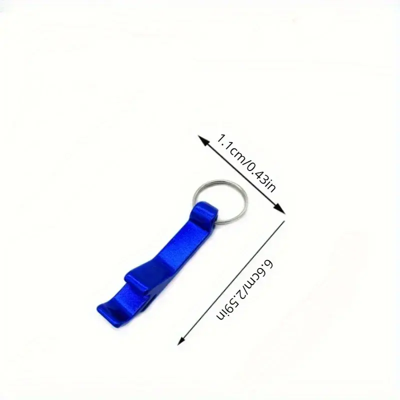 10/20PCS Creative Keychain Beer Opener Bottle Opener Large Aluminum Alloy Mini Can Beer Opener Gift