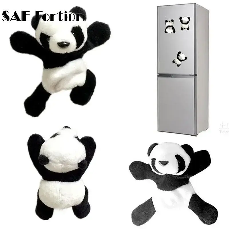 Magnet Fridge Magnets Soft Plush Panda Fridge Magnets Holiday Gifts Travel Souvenirs Fridge Magnets Home Decoration