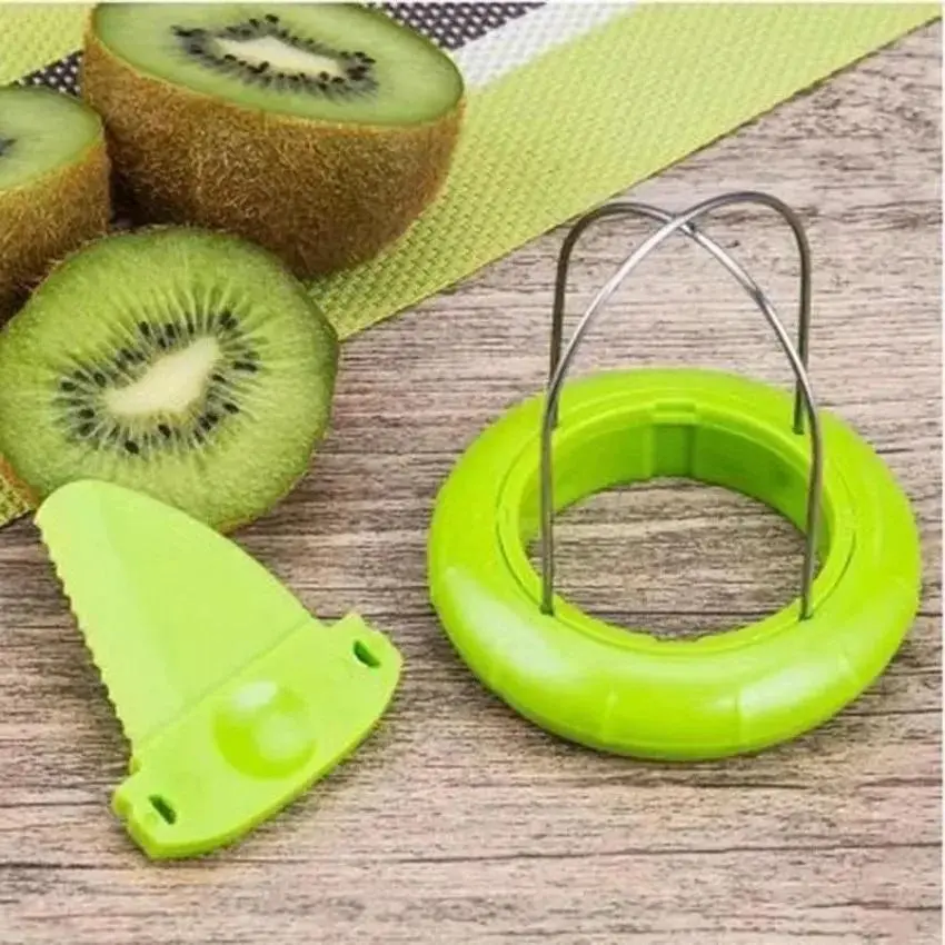 New Fruit Tools Reative Cut Kiwis Peeling Utensils Dig Kiwis Fruit Slicer Fruit Knife Kiwis Peel Split Tool Kitchen Gadgets