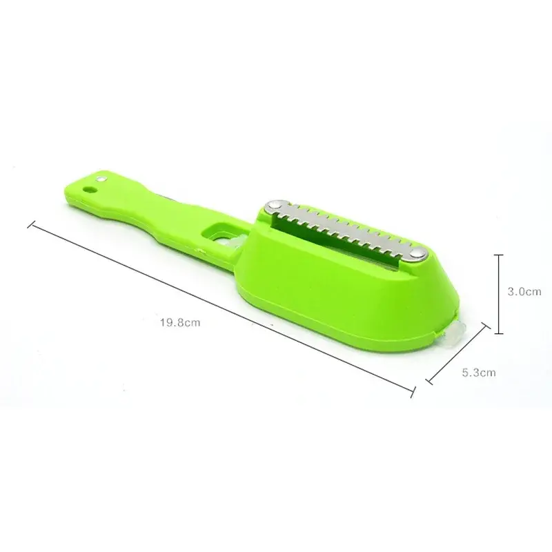 useful Fish Scale Scraper Fish Scale Brush Graters Fast Remove Fish Peeler Scalers Cleaning Brush Seafood Tool Kitchen Accessory