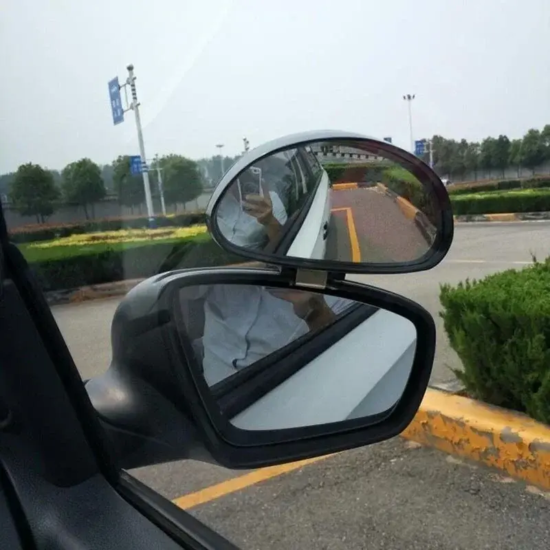 Car Rearview ,Coach Mirror,and Reverse Mirror, Auxiliary、 Blind Spot Mirror, Large Field of View, Wide-angle Mirror