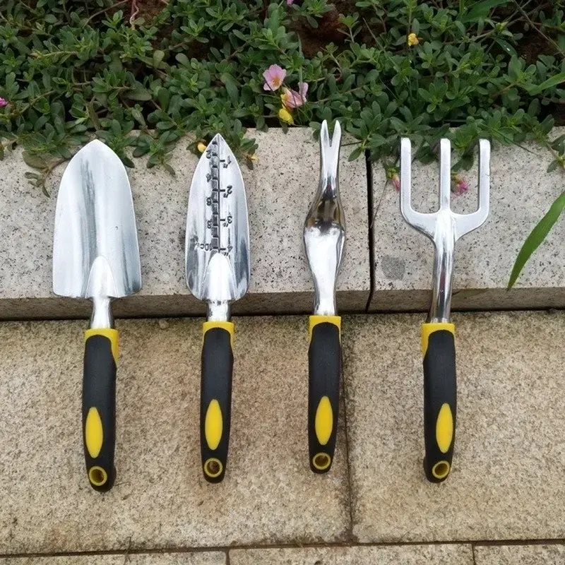 Practical Home Garden Tools Shovel High-quality Aluminum Alloy Gardening Tool Multi Purpose Rake Shovel Scissor Set Weeding Tool