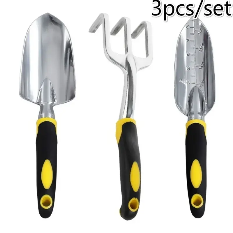 Practical Home Garden Tools Shovel High-quality Aluminum Alloy Gardening Tool Multi Purpose Rake Shovel Scissor Set Weeding Tool