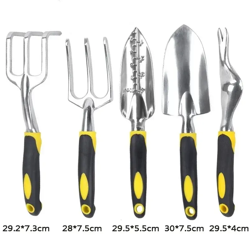 Practical Home Garden Tools Shovel High-quality Aluminum Alloy Gardening Tool Multi Purpose Rake Shovel Scissor Set Weeding Tool