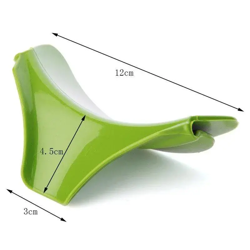 Practical Silicone FunnelTools Anti-spill Drain Pans Round Rims Deflector Liquid Funnels Soup Diversion Cook Home Kitchen Tool