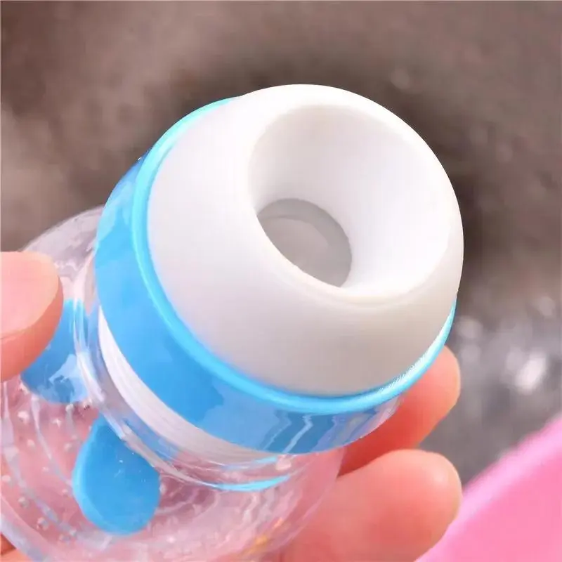 Kitchen Retractable Faucet Splash Proof Showerhead Tap Water Filter 360 ° Rotating Folding Faucet Extension Water-saving Device