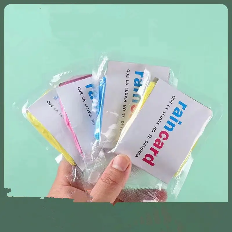 Disposable Raincoat Portable Pvc Ball Shape Rainproof Long Raincoat Portable For Outdoor Transparent Raincoat Ball Random Colors