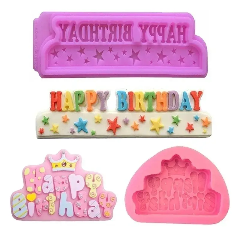 Baking Mold Tools Accessories Shape Molds Handmade Creative Cake Fondant Cookie Chocolate Cutter Suitable Home Kitchen Molds