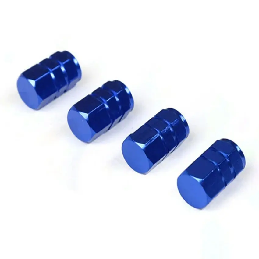 4 Pcs/Pack Anti-theft Aluminum Bicycle Tire Valve Assessorios Para Bicicleta Bike Accessories Simple Practical Bicycle Parts