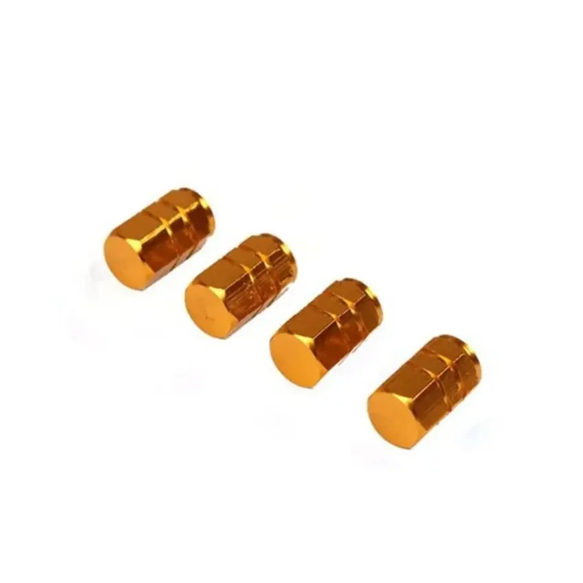 4 Pcs/Pack Anti-theft Aluminum Bicycle Tire Valve Assessorios Para Bicicleta Bike Accessories Simple Practical Bicycle Parts