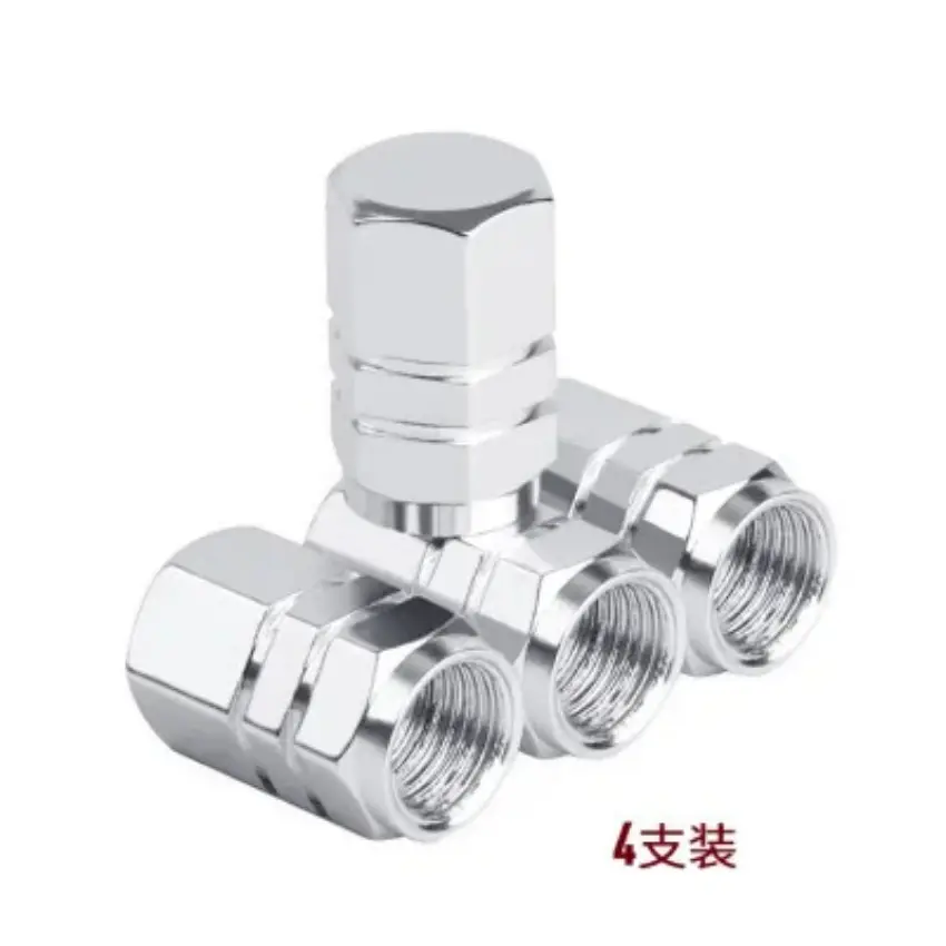 4 Pcs/Pack Anti-theft Aluminum Bicycle Tire Valve Assessorios Para Bicicleta Bike Accessories Simple Practical Bicycle Parts