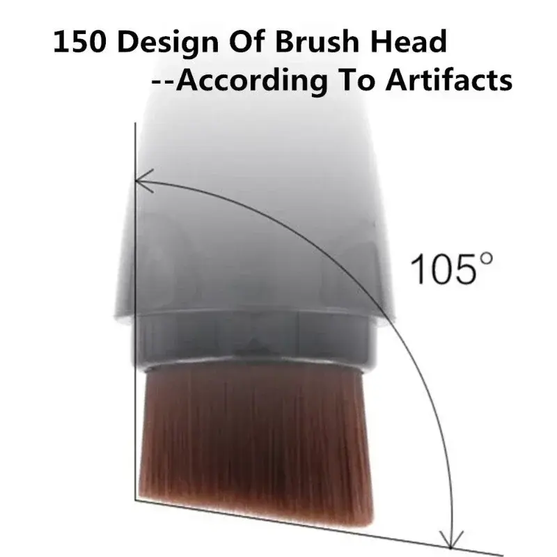 New Professional Multifunctional Basic Makeup Brush With Soft And Easy To Apply Bristles Portable High-value Beauty Accessories