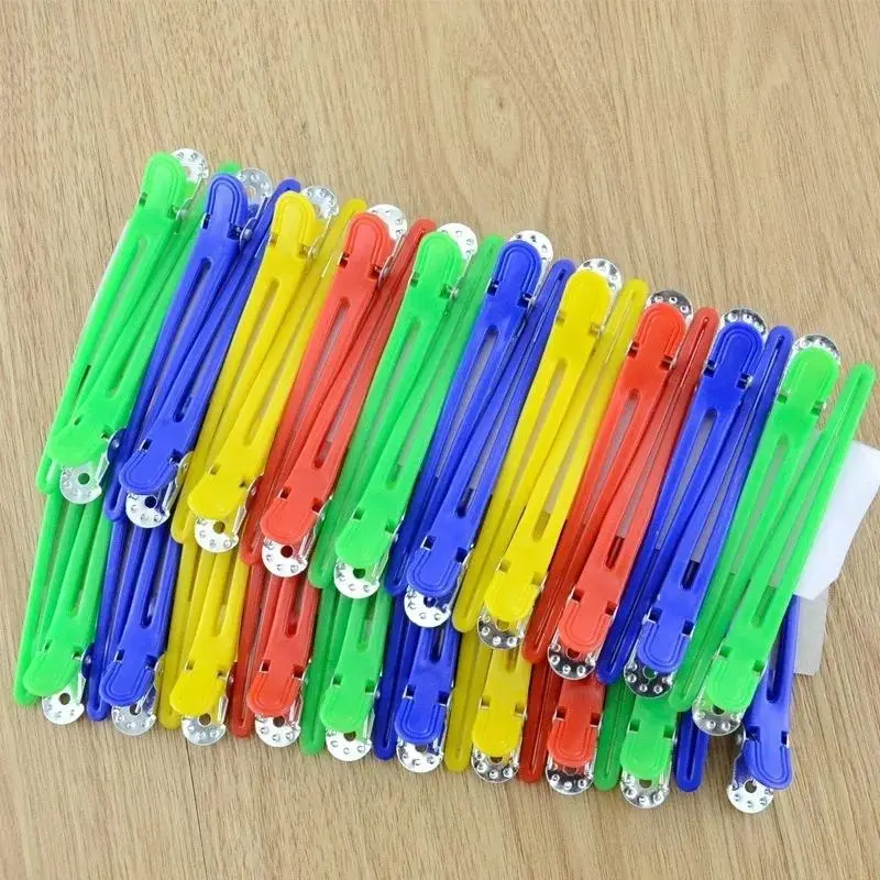 New 5 Pcs/Set Colorful Hair Clips Professional Hairdressing Salon Sectioning Hair Styling Tools Braiding Clip Hairpins Accessory