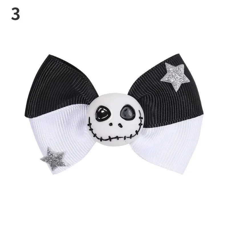 Halloween Party Fun Spider Pumpkin Hairpin Cartoon Black Cat Skull Hair Accessories Girl Happy Halloween Dress Up