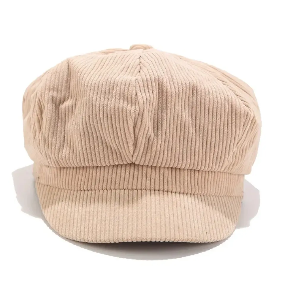 1 Pcs Multiple Colors Female Leather Cap Fashion Adjustable Ladies Hat Trend Casual Wool Girl Pretty Painter Hats Versatile Caps