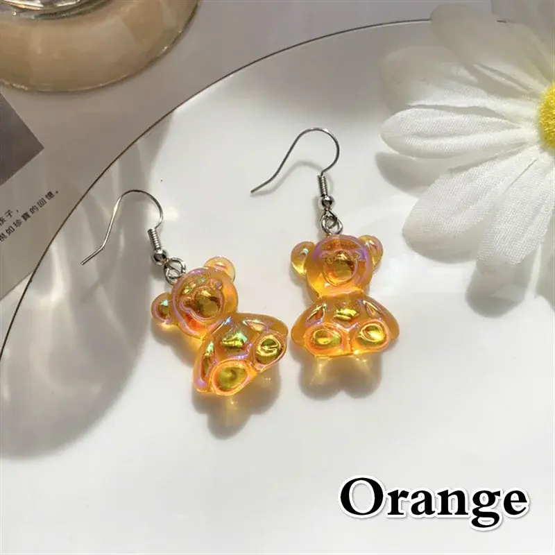 Exquisite Design Small Bear Earrings Lovely Fashion Ladies Animals Bear Earrings Jewelry Versatile Pretty Women Ear Accessories