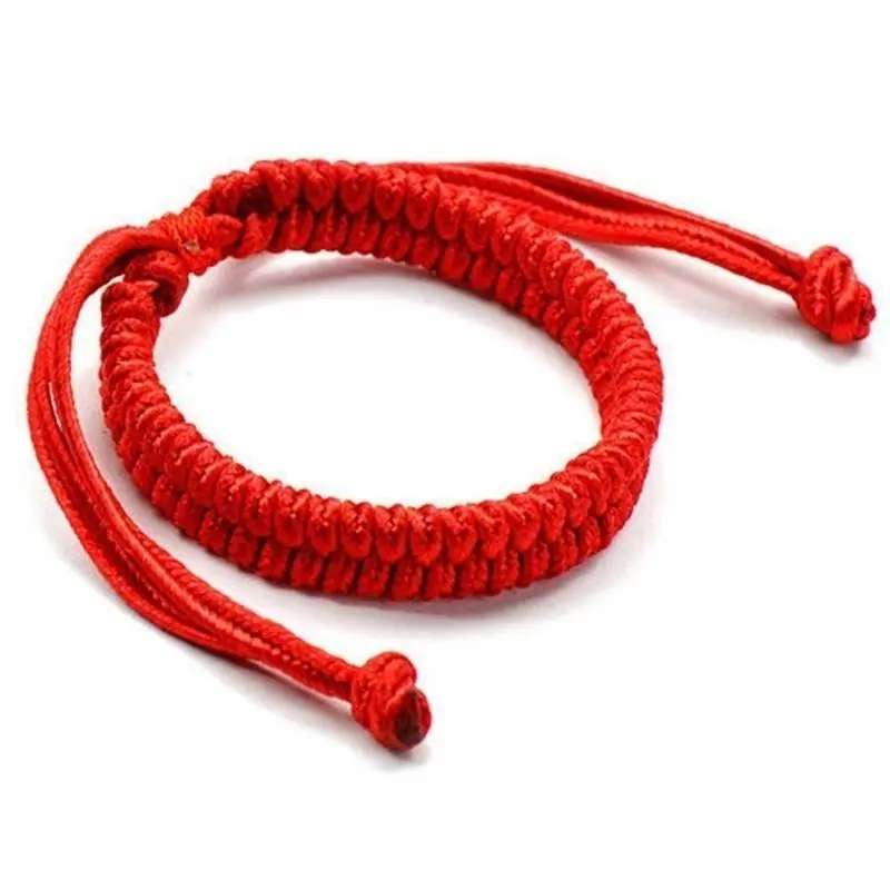 4Pcs Chinese Lucky Red String Bracelet Good Fortune Success Protection Personal Woven Bracelet Pretty Suit Give Kinsfolk Gifts