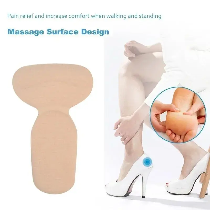 Heel Patch Foam 2 in 1 Heel Pad Anti Wear Patch Improves Shoe Slip Adjusts Shoe Size insole Height Increase insole lady Insoles