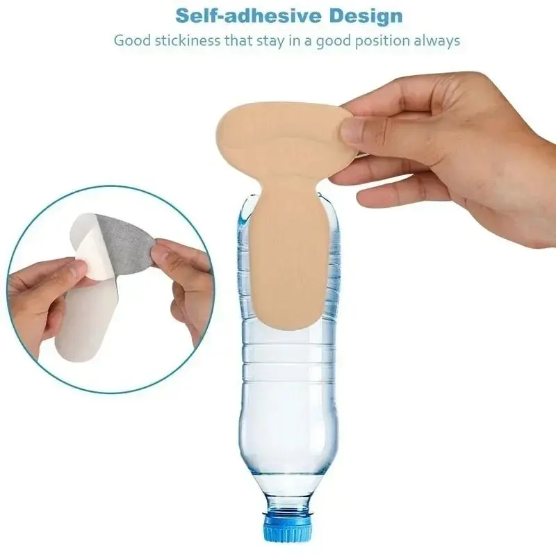 Heel Patch Foam 2 in 1 Heel Pad Anti Wear Patch Improves Shoe Slip Adjusts Shoe Size insole Height Increase insole lady Insoles