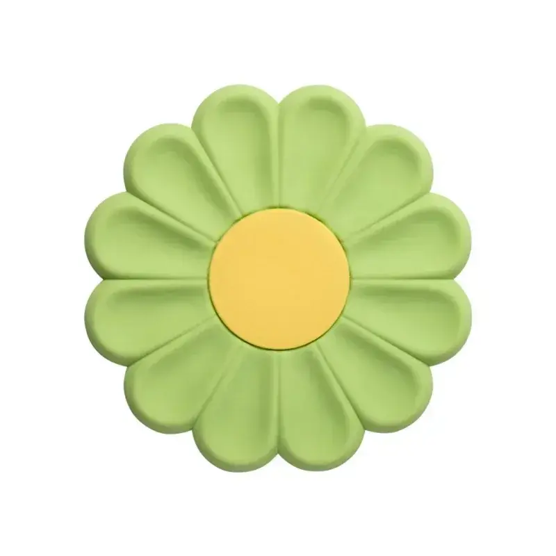 New Household Creative Shape Silicone Coaster Colorful Daisy Kitchen Table Heat Resistant Anti-scalding Mat Coaster Table Decor