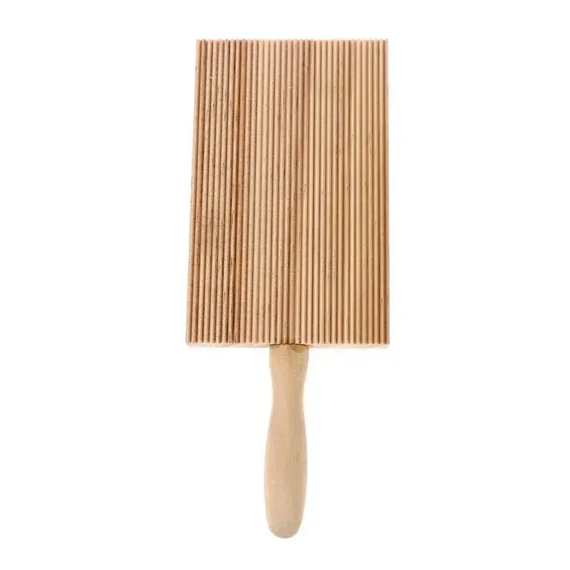 Novel And Creative Wooden Italian Pasta Board Practical Small Tool For Making Dumpling Pasta Kitchen Utensil Home Supplies