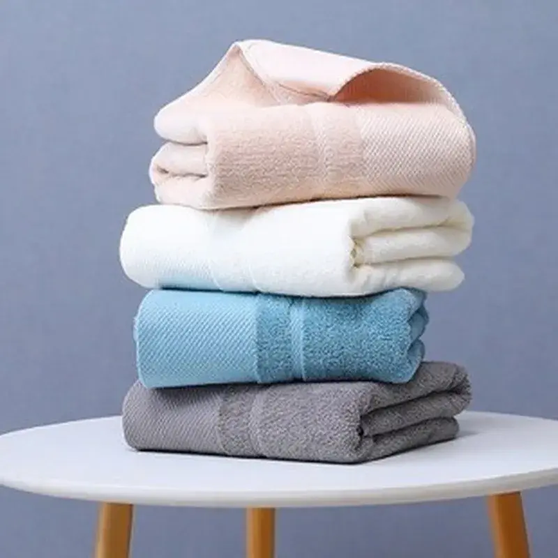 1pcs Fashion Beach Towel Highly Absorbent Home Textile Face Towel Adults Bathroom Soft Cotton Home Take A Bath Towel Supplies