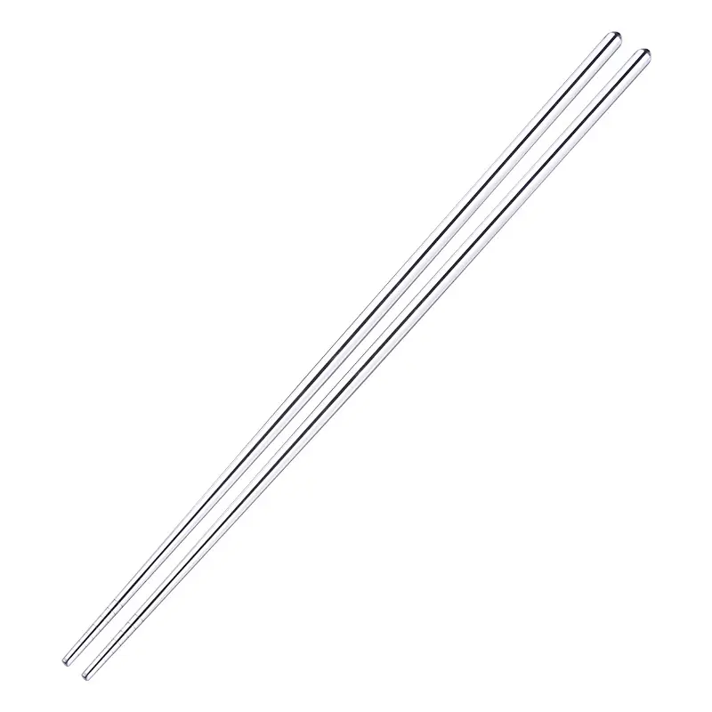 Frying Tableware China Lengthen Chopsticks Stainless Steel Reusable Japanese Sushi Sticks Korean Hot Pot Tools Kitchen Supplies